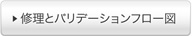 修理とバリデーションフロー図